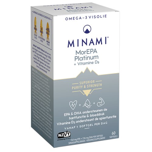 Minami MorEPA Platinum + Vitamine D3